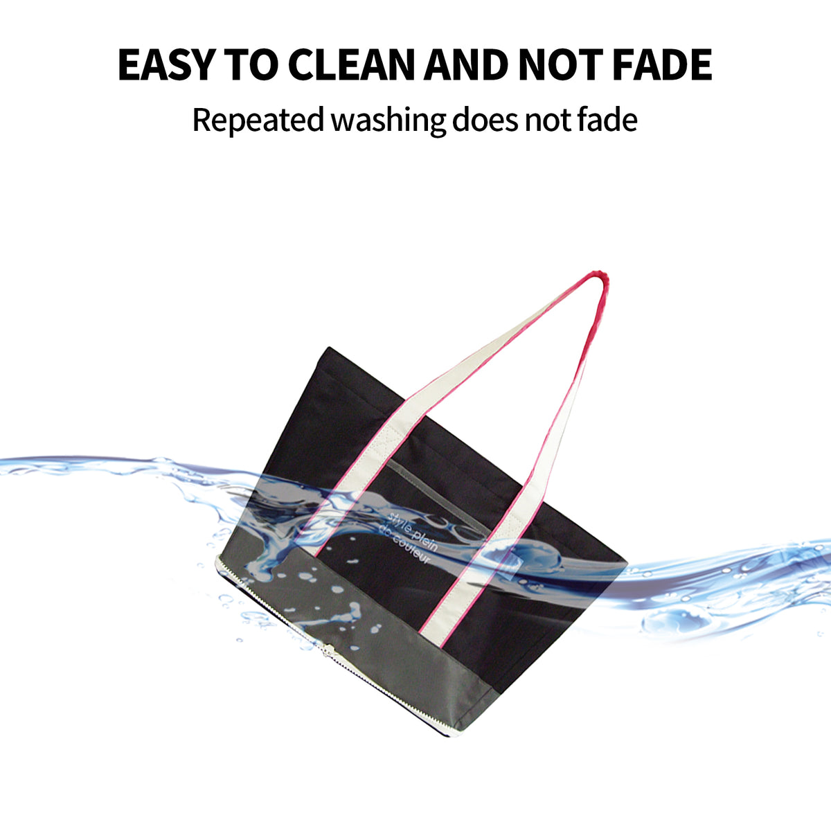 Foldable Eco Grocery Tote | Large Shopping Bag | Reusable Shoulder Design | Convenient Storage