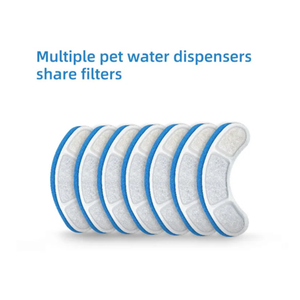 8PCS Replacement Filters | For Electric Pet Water Fountain | Automatic Drinking Dispenser