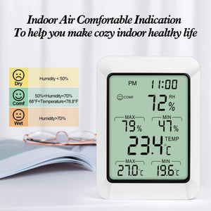 2024 Digital LCD Humidity Meter | Indoor Hygrometer | Thermometer | Temperature | NEW
