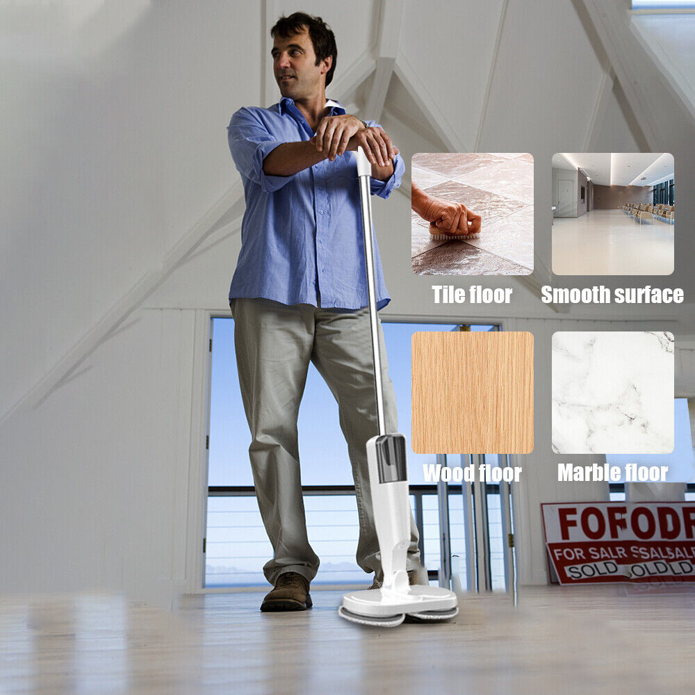 5-In-1 Cordless Electric Mop | Floor Cleaner | Polisher & Scrubber | Multi-Surface Cleaning