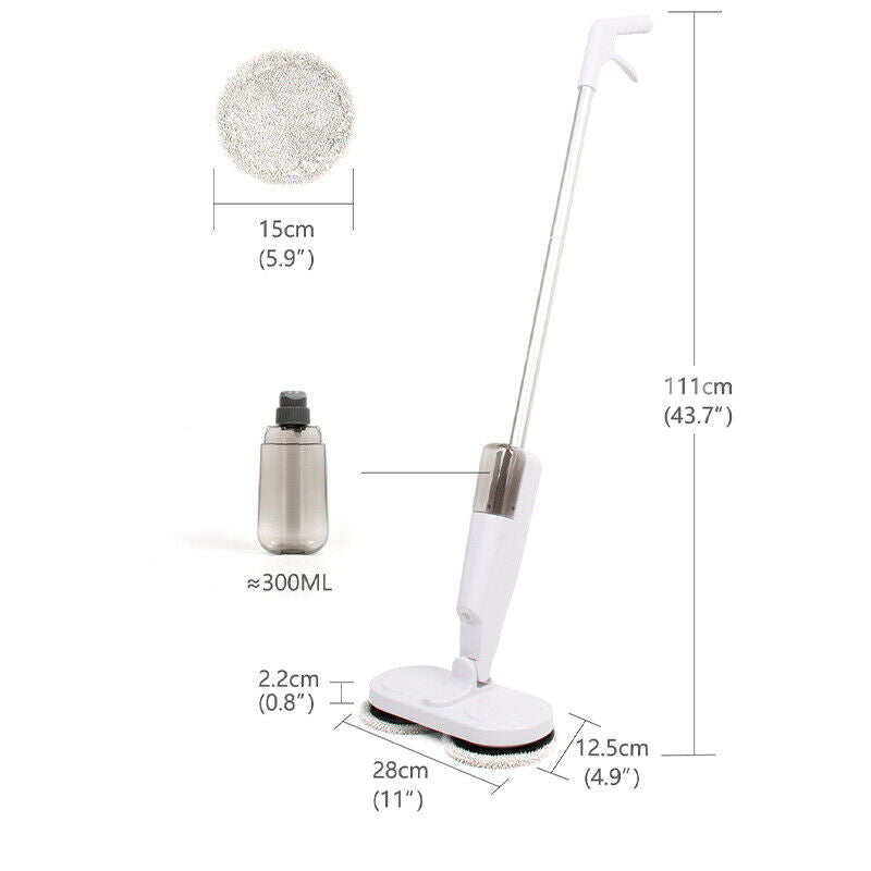 5-In-1 Cordless Electric Mop | Floor Cleaner | Polisher & Scrubber | Multi-Surface Cleaning