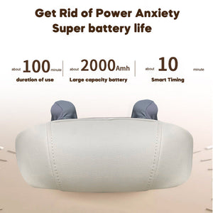 5D Massagers for Neck and Shoulder with Heat | Goletsure Pain Relief | Deep Kneading | Grey