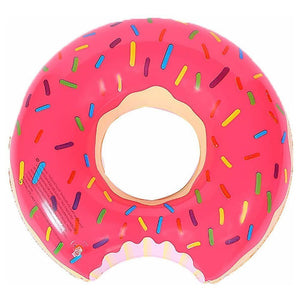 Giant Donut Raft Swim Ring | 2 Pcs | Pink Color | 70cm | Inflatable Pool Float
