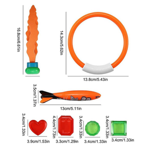 Kids Pool Diving Toys Set | Underwater Games | Fun Swimming Training | Summer Toys