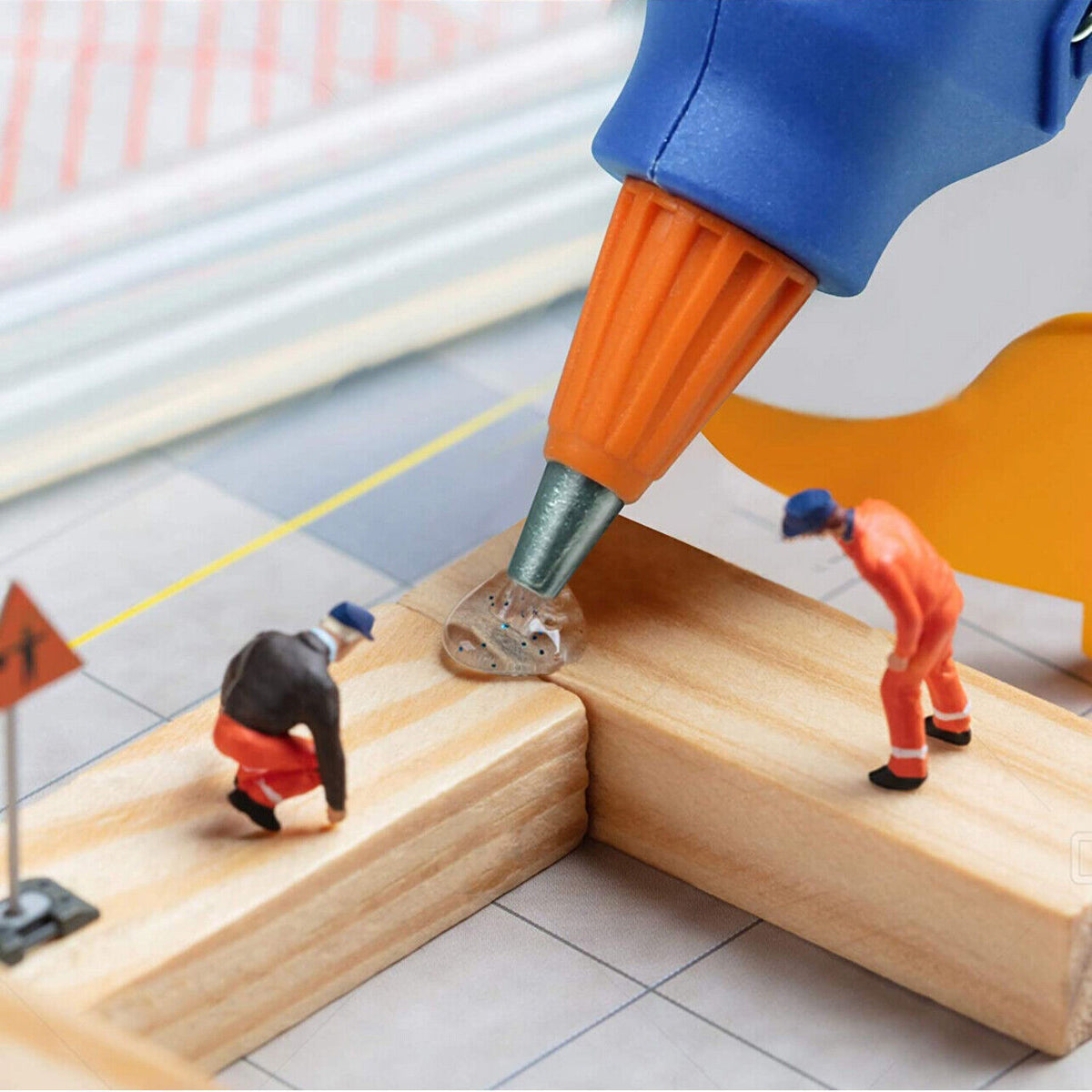 Hot Glue Sticks | 100 Pcs | Clear Melt Adhesive | 11mm x 300mm | For Glue Gun