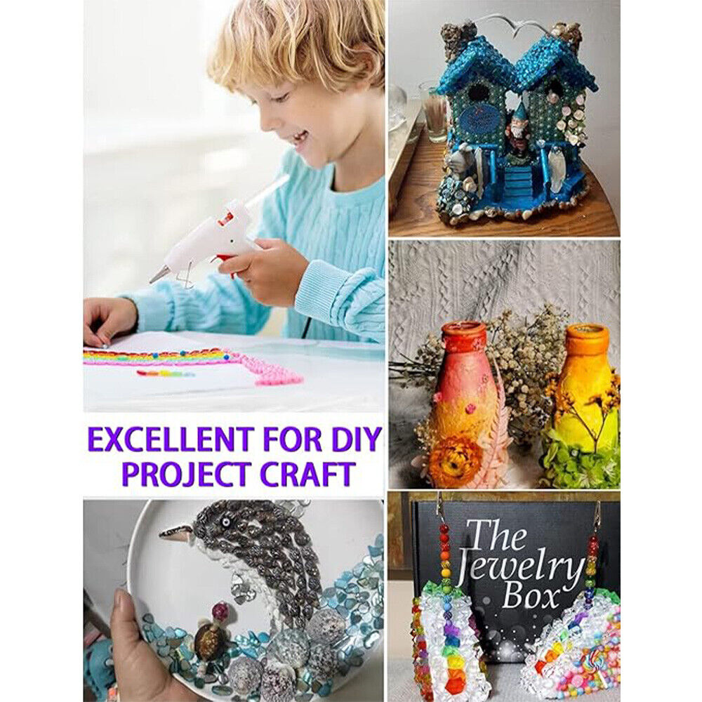 Hot Glue Sticks | 100 Pcs | Clear Melt Adhesive | 11mm x 300mm | For Glue Gun