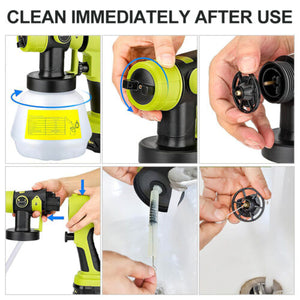 Cordless High Pressure Airless Spray Gun | Paint Sprayer | For Makita 21V Battery