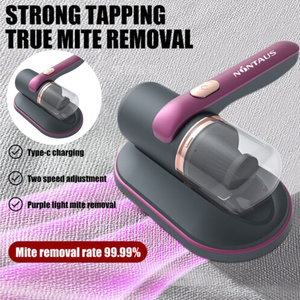 Handheld Mite Remover Vacuum | 10000pa | USB UV-C Cleaner | Mattress & Sofa Use