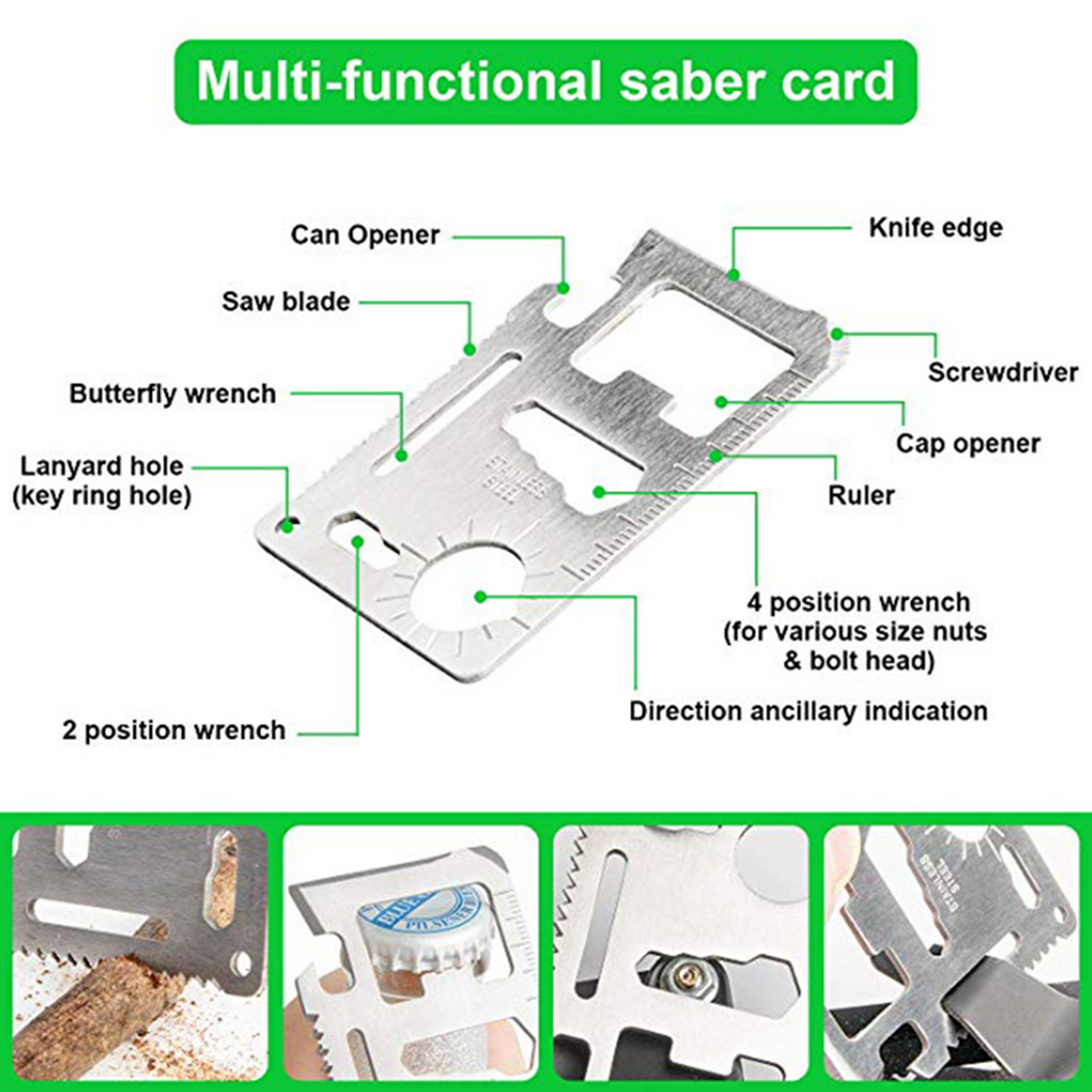Emergency Survival Kit | Camping & Tactical Gear | Outdoor Sports | Comprehensive Tool Set