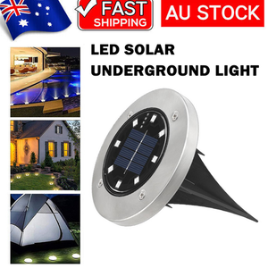 Solar Underground Light | LED | Waterproof | Color Changing | Garden Buried Lamp