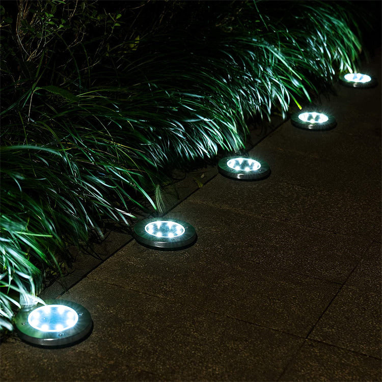 Solar Underground Light | LED | Waterproof | Color Changing | Garden Buried Lamp