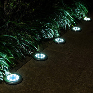 Solar Underground Light | LED | Waterproof | Color Changing | Garden Buried Lamp