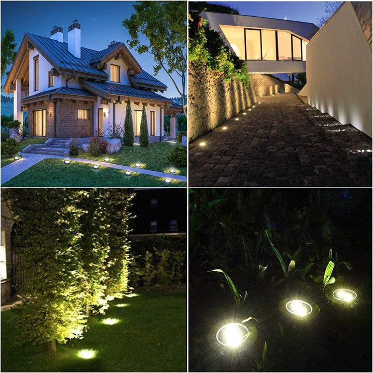 Solar Underground Light | LED | Waterproof | Color Changing | Garden Buried Lamp