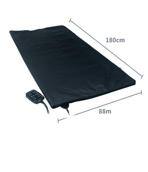 180x85cm Far Infrared Sauna Blanket | Leather | Slimming Detox | Spa Body Shaping | Low