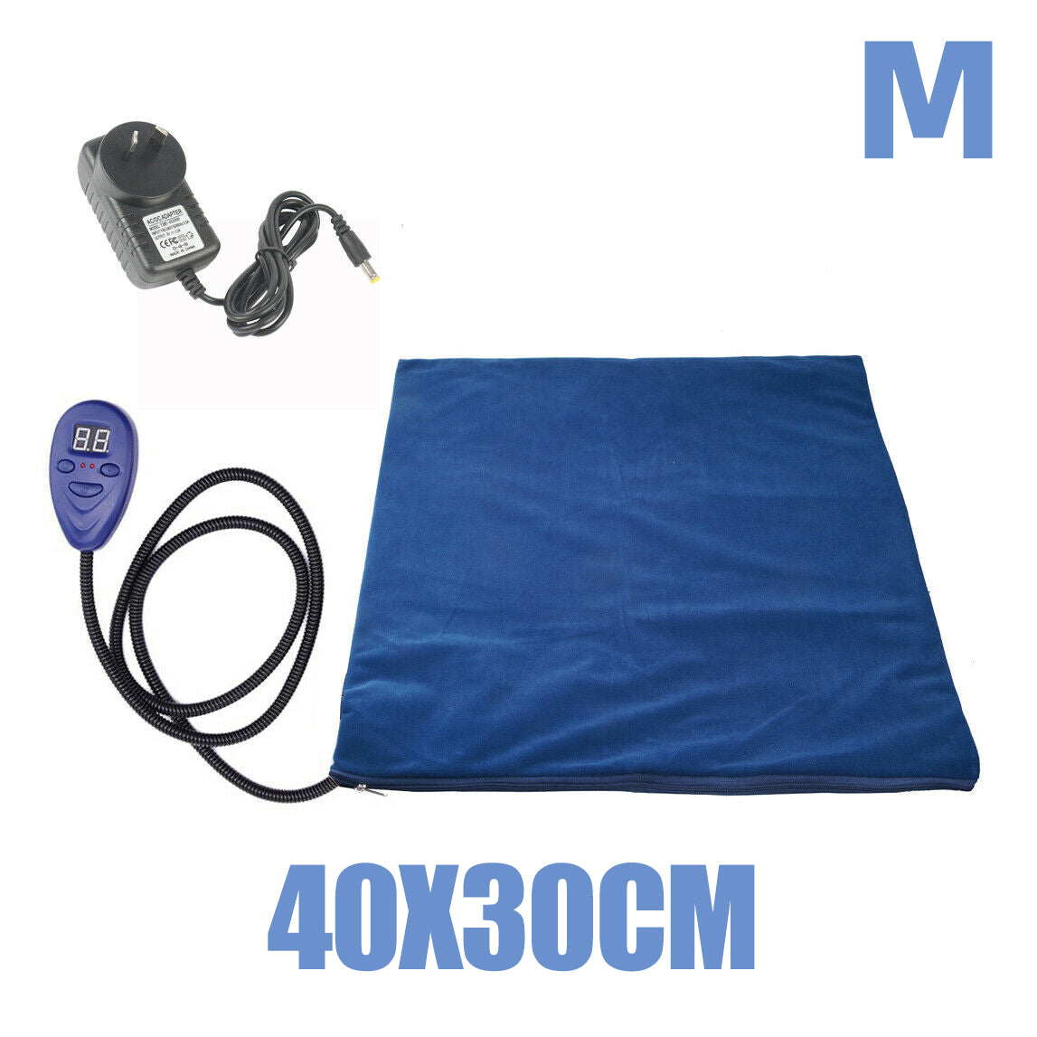 Electric Pet Heat Pad | Waterproof Heating Mat | Chew-Resistant | Warm Bed for Cats & Dogs