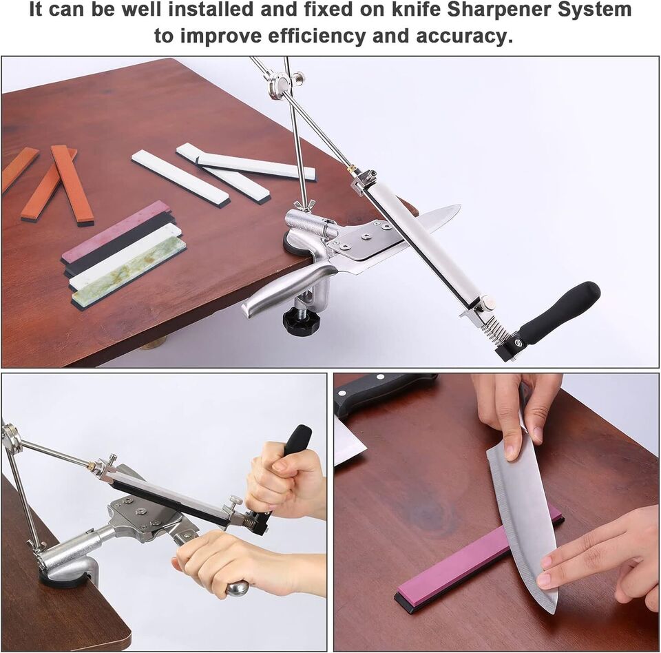 Grindstone Sharpening Stone Set | 8 Pcs | Whetstone | Precision Honing & Grinding