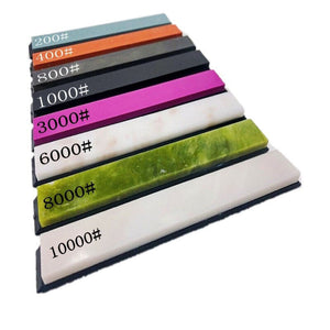 Grindstone Sharpening Stone Set | 8 Pcs | Whetstone | Precision Honing & Grinding