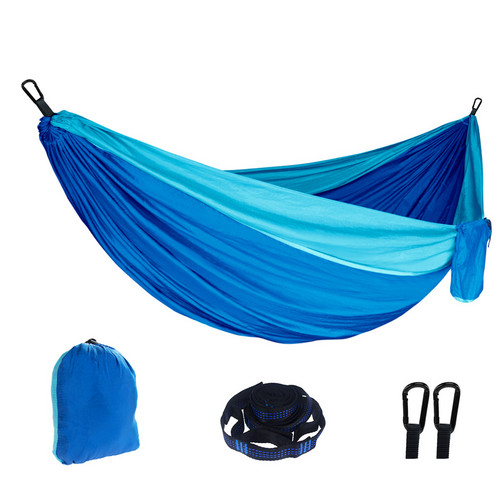 Outdoor Camping Hammock | Lightweight & Portable | 260x140cm | Travel Dark Blue