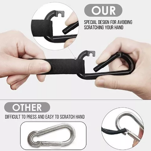 Outdoor Camping Hammock | Lightweight & Portable | 260x140cm | Travel Grey