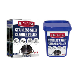 Stainless Steel Cleaning Cream | Jue-Fish | Kitchen Pot & Stove Black Scale Remover
