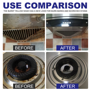 Stainless Steel Cleaning Cream | Jue-Fish | Kitchen Pot & Stove Black Scale Remover