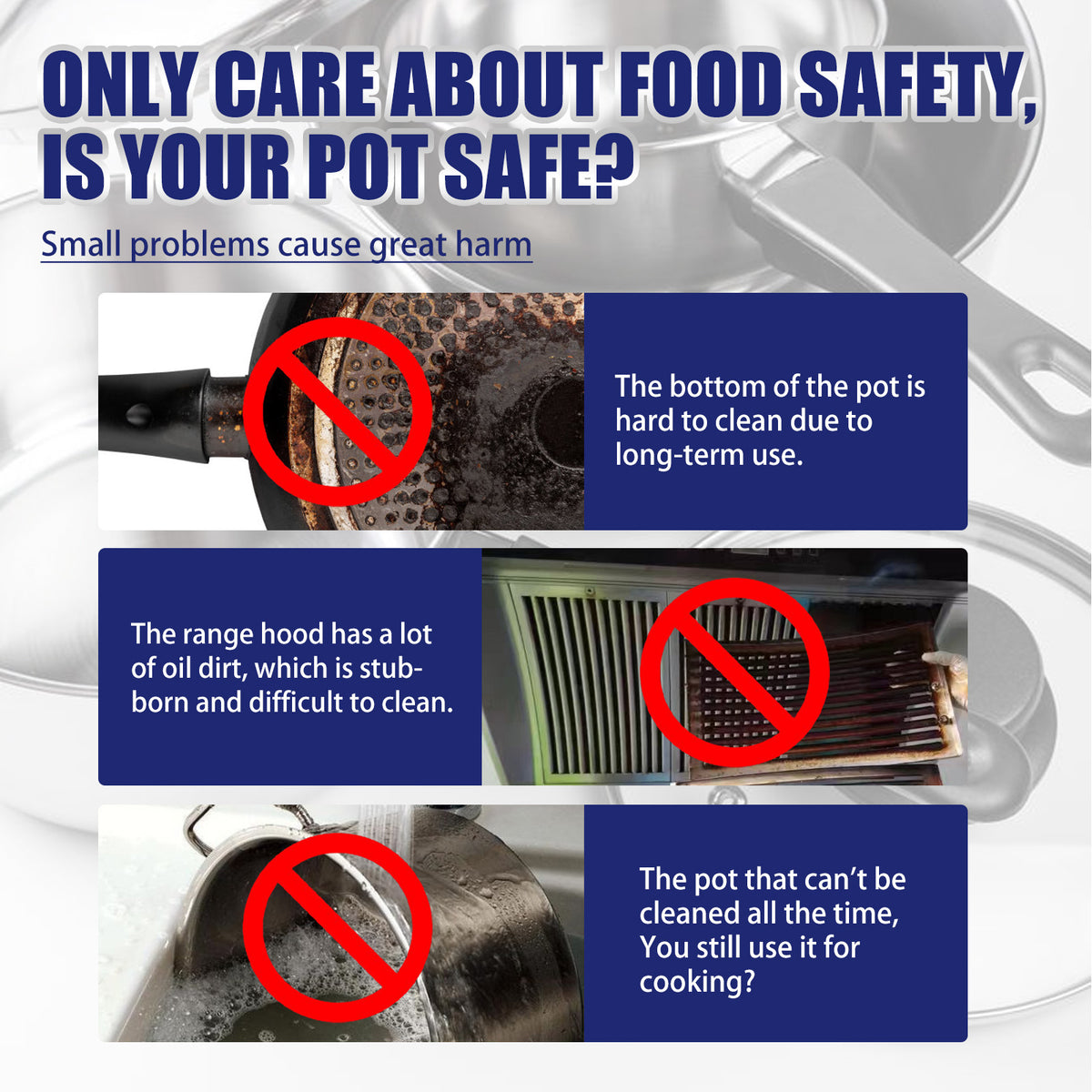 Stainless Steel Cleaning Cream | Jue-Fish | Kitchen Pot & Stove Black Scale Remover