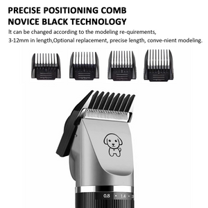 Electric Dog Grooming Kit | Cordless Trimmer | Scissors & Spare Head | Pet Hair Clipper