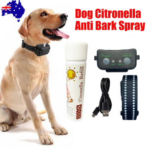 Dog Citronella Anti-Bark Collar | Rechargeable | Humane Training | Stop Barking