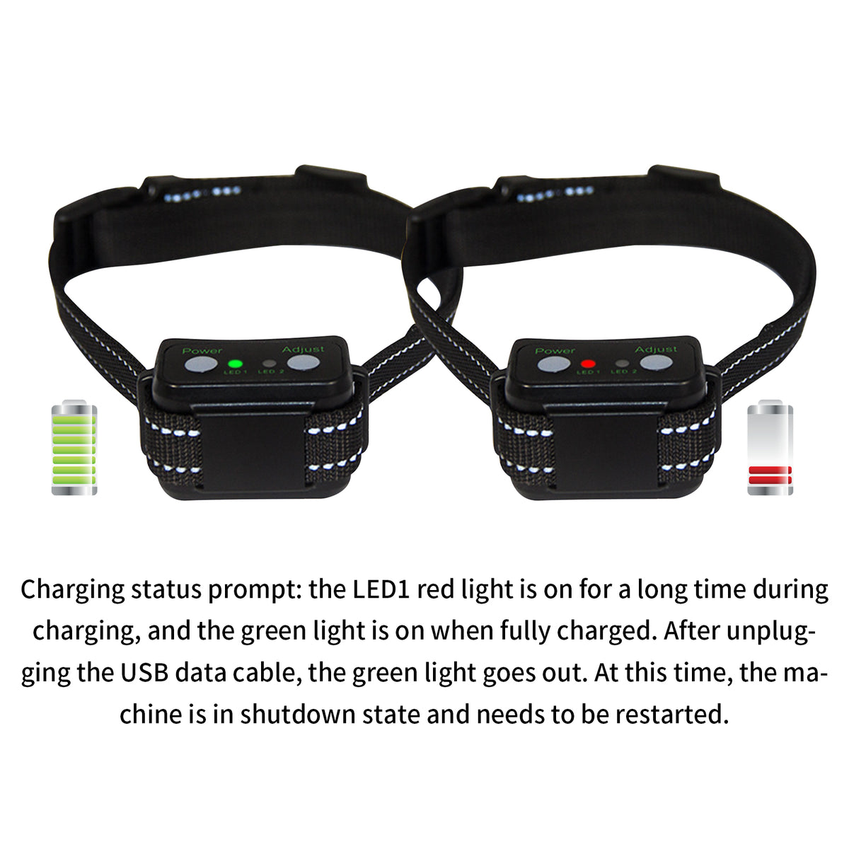 Dog Citronella Anti-Bark Collar | Rechargeable | Humane Training | Stop Barking