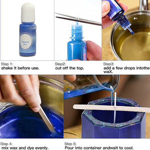 12PCS Resin Liquid Pigment Colorant | Pearl Coloring Dye | Epoxy Resin Colorant | DIY