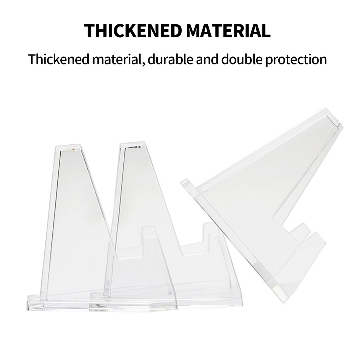 20PCS Acrylic Clear Stand | Trading Card PSA | Pokemon Card Holders Stand