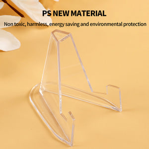 20PCS Acrylic Clear Stand | Trading Card PSA | Pokemon Card Holders Stand