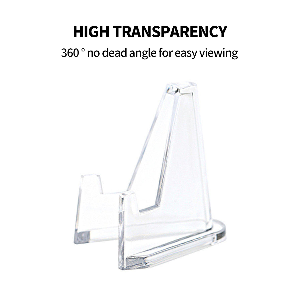 12PCS Acrylic Clear Stand | Trading Card PSA | Pokemon Card Holders Stand