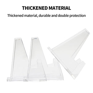 12PCS Acrylic Clear Stand | Trading Card PSA | Pokemon Card Holders Stand