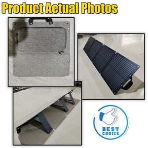 Folding Solar Panel Blanket | 160W | Flexible Mono Mat | USB + 12V | Camping & RV