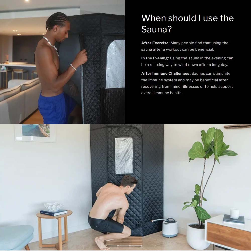 Portable Steam Sauna Tent | Home Use | With Foldable Chair & Remote | Detox & Weight Loss