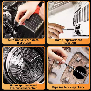 Industrial Endoscope | 4.3" Screen | 8mm Borescope | 1080P HD Camera | 15m Cable
