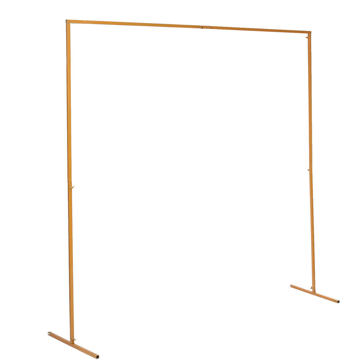Wedding Arch | Gold Square Backdrop Stand | Flower Display | 2.2M