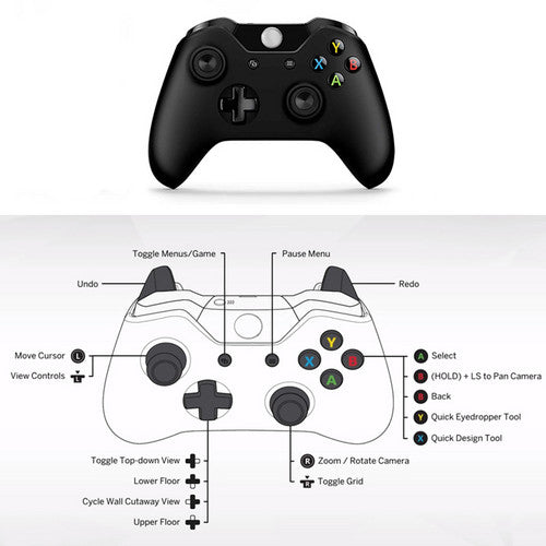 Bluetooth Wireless Game Controller | For Microsoft Xbox One | Series | PC