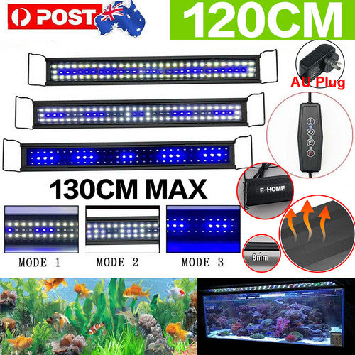 120CM 150W 244LED Aquarium LED Lighting | Marine Aqua Fish Tank Light | NEW