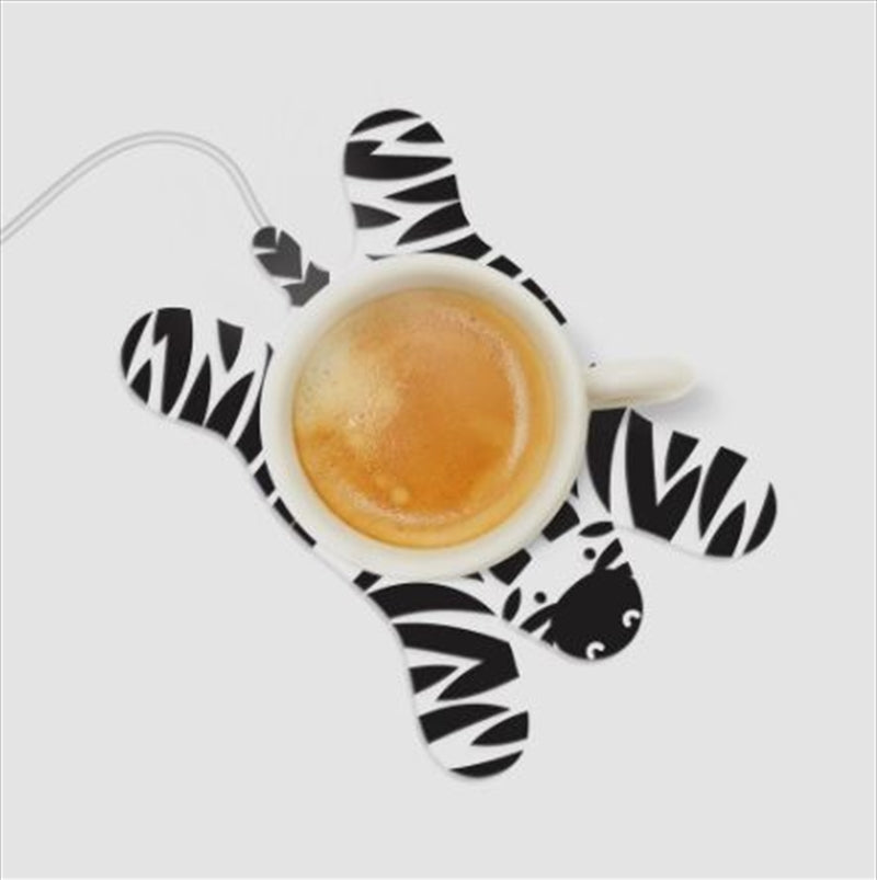 Sleepy Zebra USB Cup Warmer | Keeps Your Drink Warm | Convenient Design