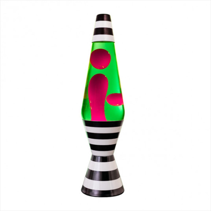 Diamond Motion B & W Stripes Lamp