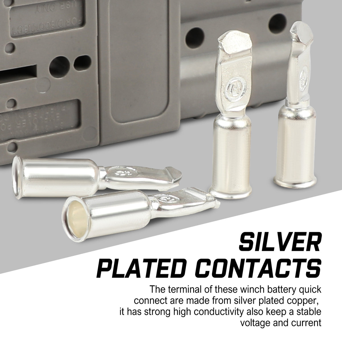 10x Anderson Plug | Anderson Style Plug Connectors | 50AMP | 6AWG | 12-24V DC Power Tool