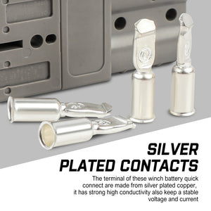 10x Anderson Plug | Anderson Style Plug Connectors | 50AMP | 6AWG | 12-24V DC Power Tool