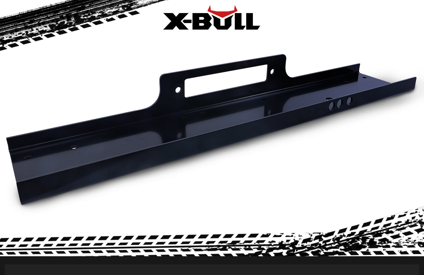 X-BULL Winch Mounting Plate Cradle | 8000-13000lbs | New Universal | Truck | Trailer | ATV