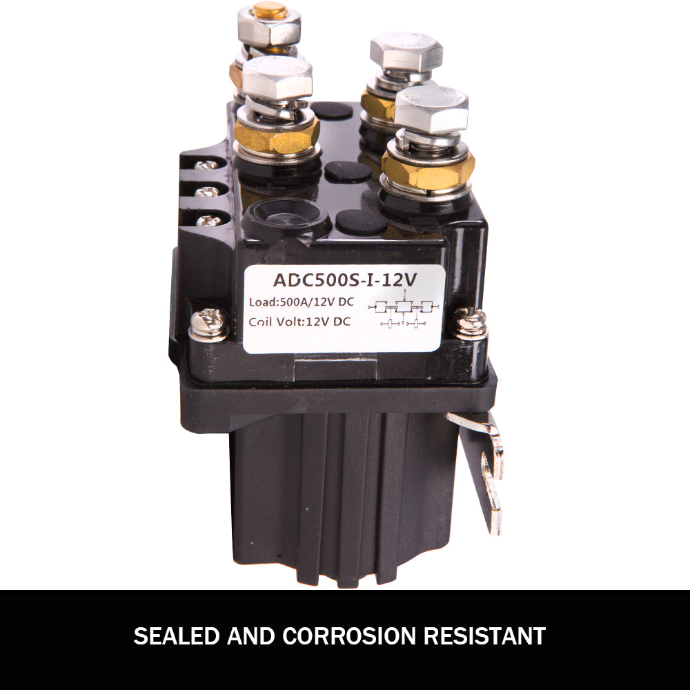 X-BULL Winch Solenoid Relay Controller | 500A DC Switch | 4WD | 9500LBS-17000LBS | 4x4