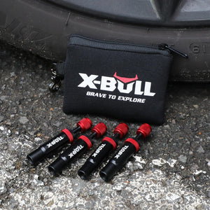 X-BULL 4PCS Tyre Deflators | Air Quick Deflator | Adjustable 10-30 PSI | Tire Valve