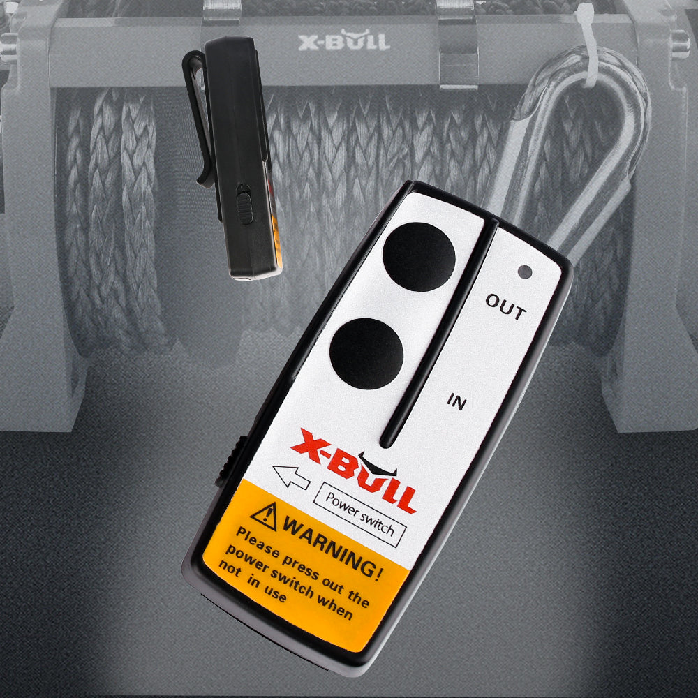 X-BULL 2x Wireless Winch Remote Control | 12 Volt | 150ft Handset Switch | 4WD