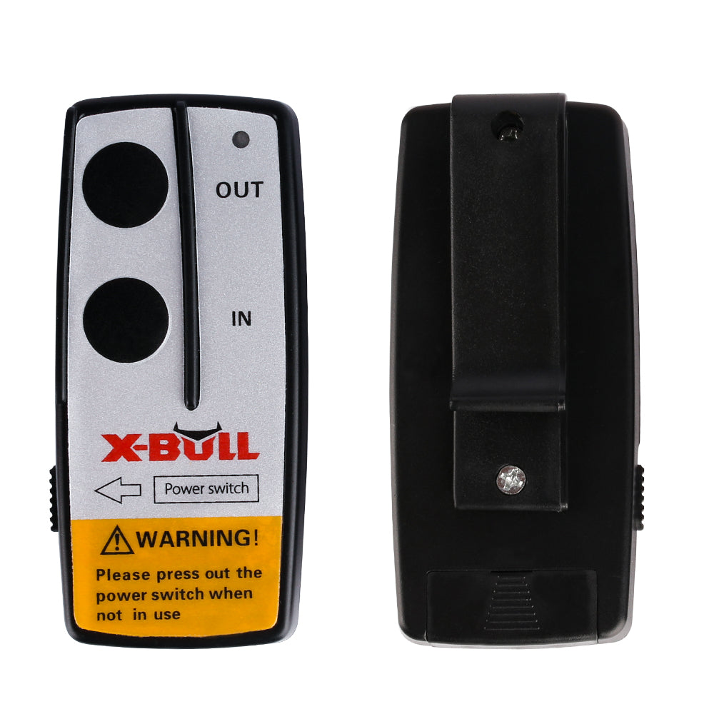 X-BULL 2x Wireless Winch Remote Control | 12 Volt | 150ft Handset Switch | 4WD