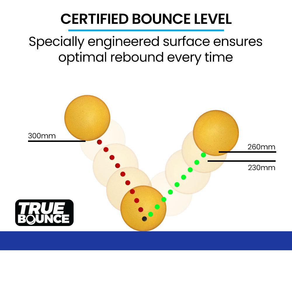 Proflex Table Tennis Table | 4 Player Ping Pong Paddle & Ball Pack